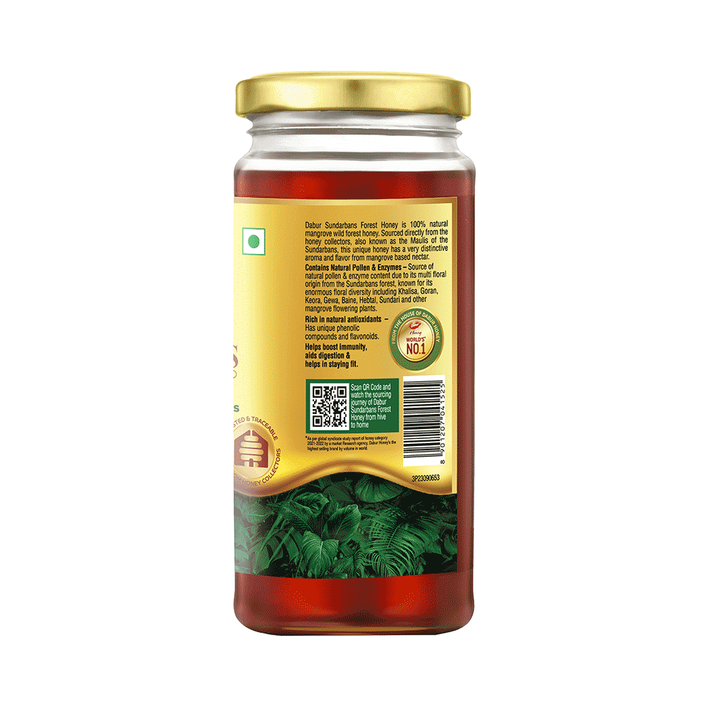 Dabur Sundarbans Forest Honey 100% Pure | World’S No.1 Honey Brand With No Sugar Adulteration - Image 2