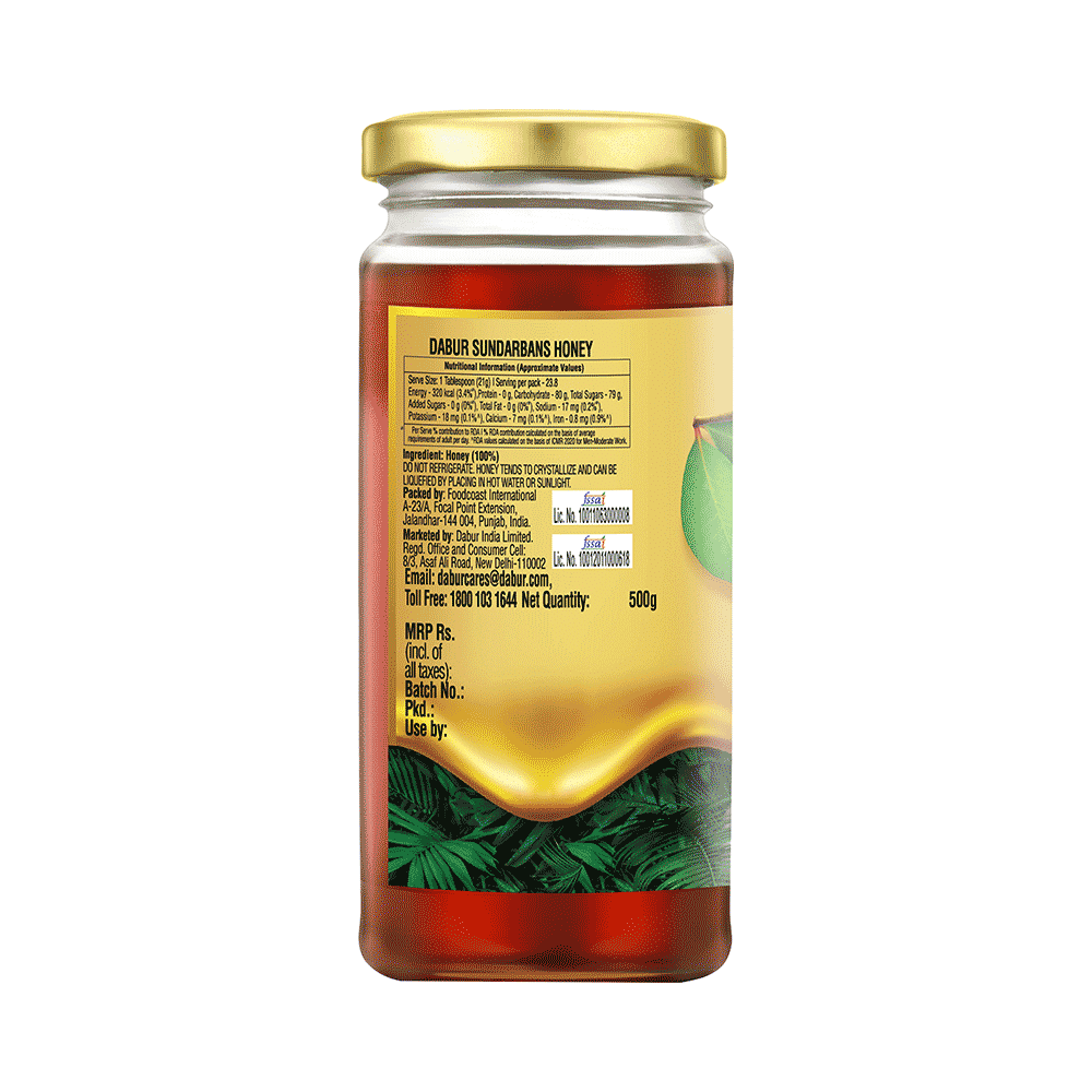 Dabur Sundarbans Forest Honey 100% Pure | World’S No.1 Honey Brand With No Sugar Adulteration - Image 3