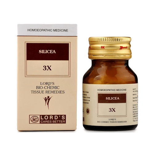 Lord's Silicea Biochemic Tablet 3X - Image 1