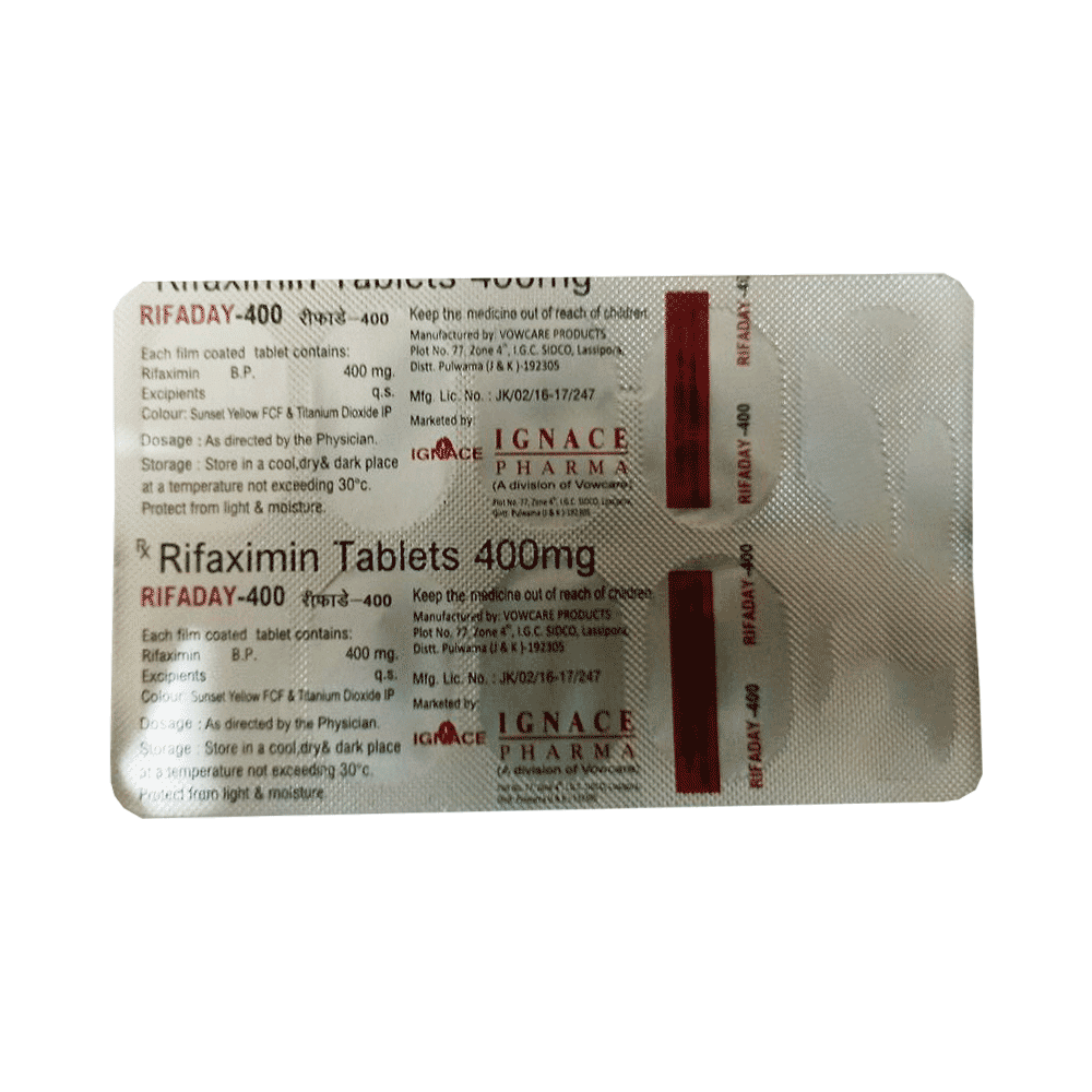 Rifaday 400 Tablet - Image 3