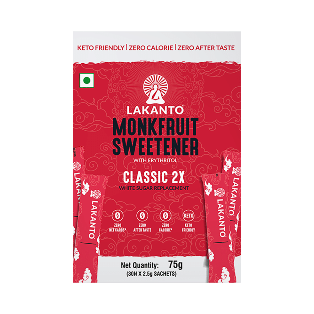 Lakanto Natural Sweetener-Classic Japanese Monkfruit Sticks | Sugar free, Zero Calories (30 Each) - Image 1