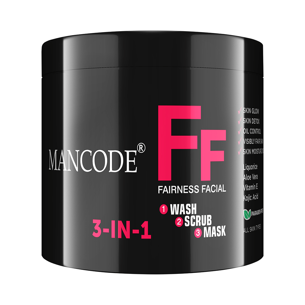 Mancode 3-in-1 Facial Fairness Facial - Image 1