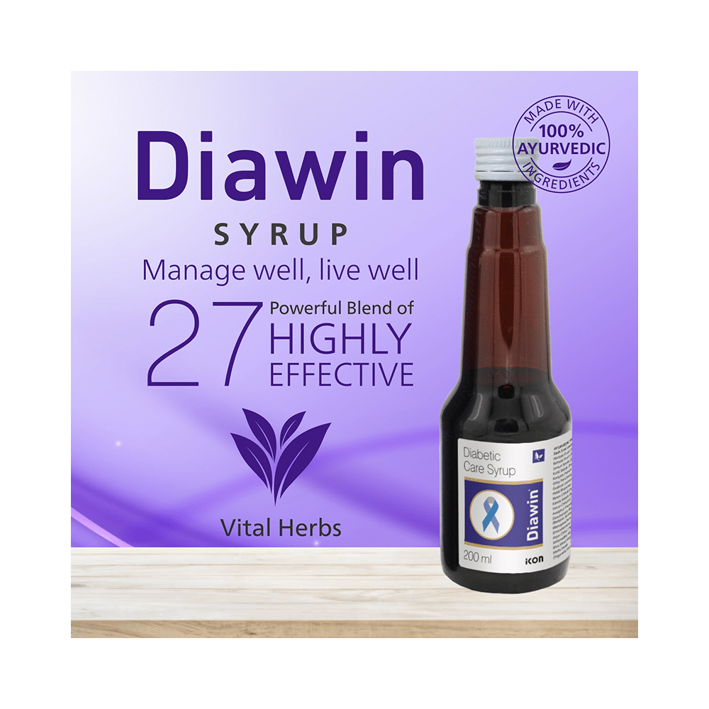 Diawin Diabetes Care Syrup (200ml Each) - Image 4