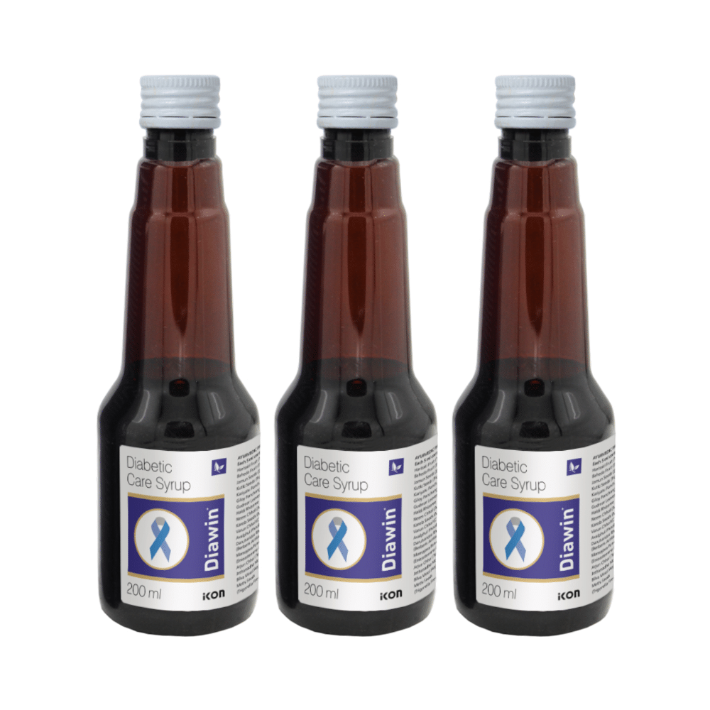Diawin Diabetes Care Syrup (200ml Each)
