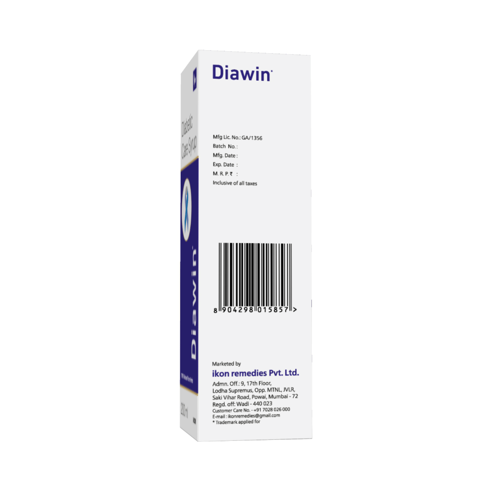 Diawin Diabetes Care Syrup (200ml Each) - Image 3
