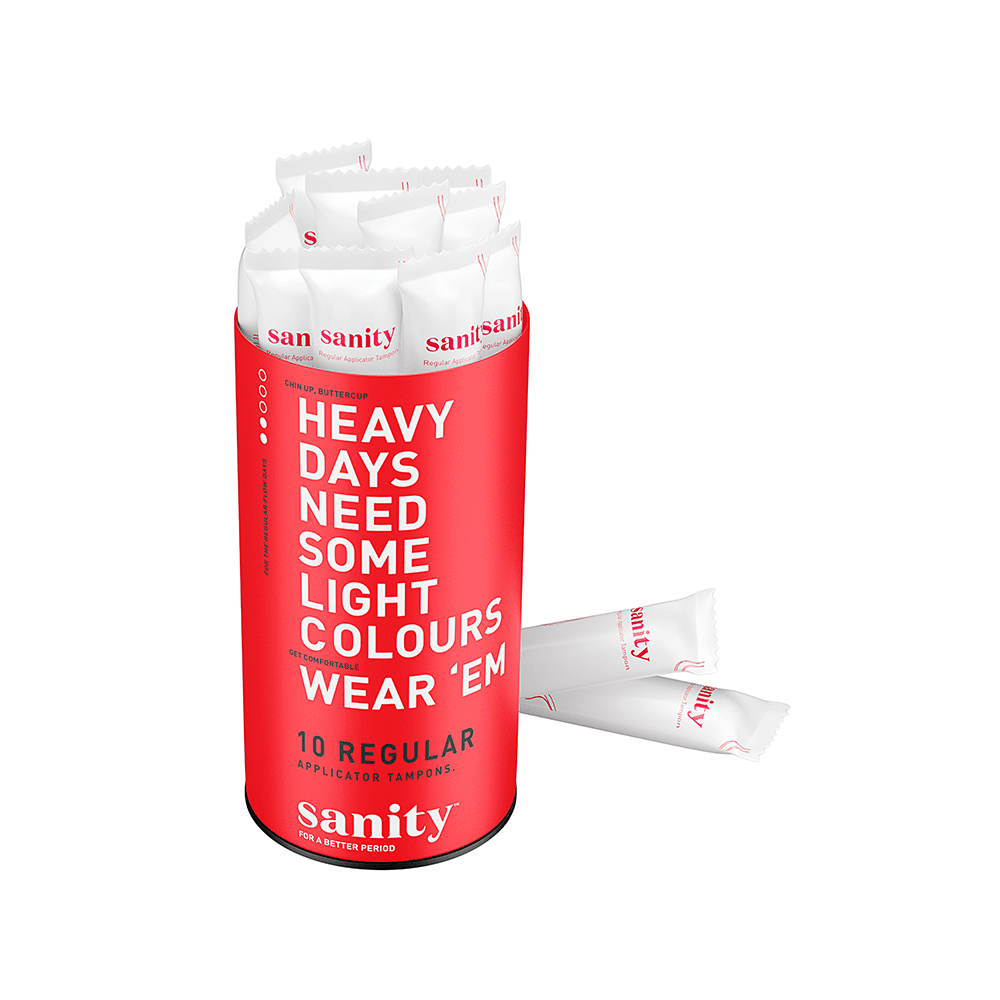 Sanity Regular Applicator Tampons (10 Each) - Image 2