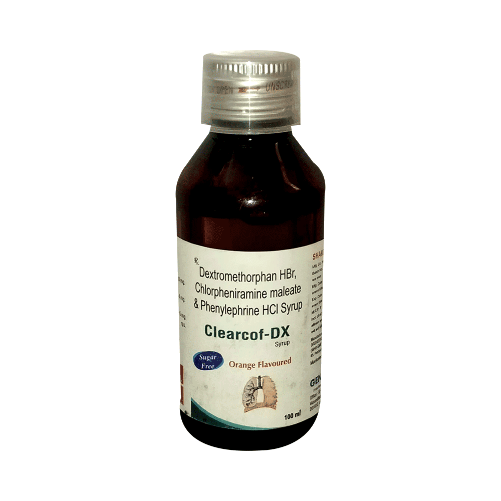 Clearcof-DX Orange Syrup - Image 1