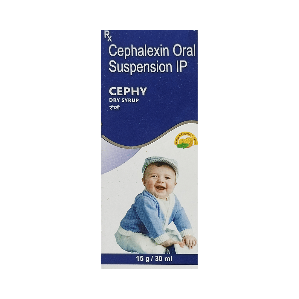 Cephy Dry Syrup Orange & Peppermint - Image 1