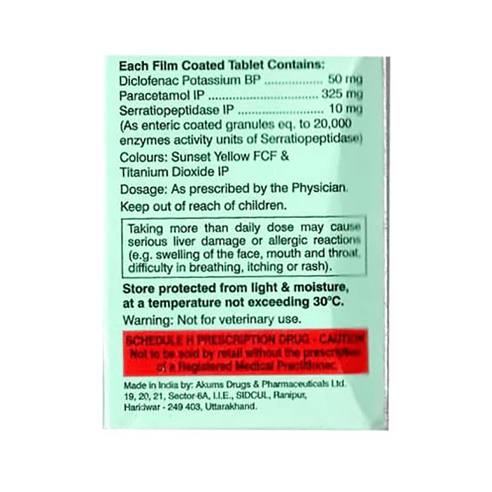 Diclotal Plus SP Tablet - Image 2