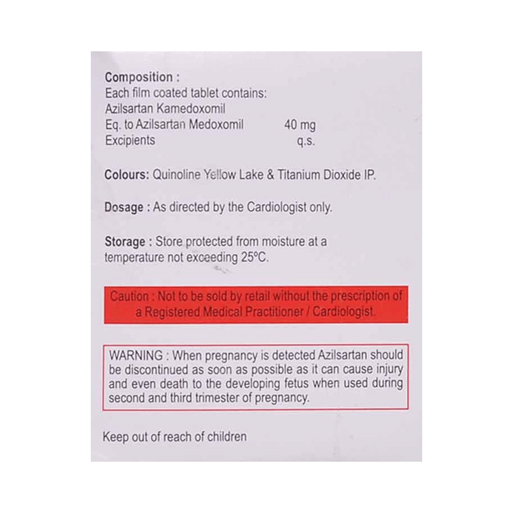 Ziltax 40 Tablet - Image 2