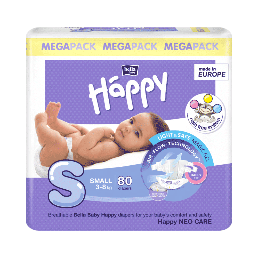 Bella Baby Happy Diaper Small - Image 1
