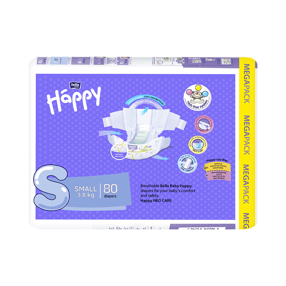 Bella Baby Happy Diaper Small - Image 2
