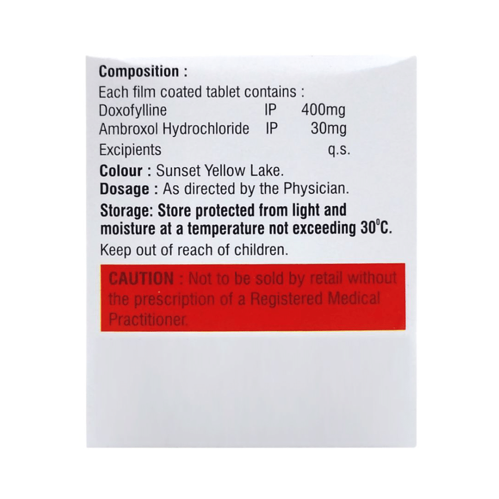 Doxoflip AX 400mg/30mg Tablet - Image 2
