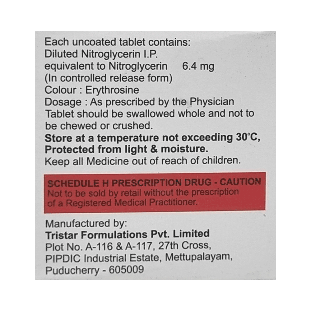 New GTN 6.4mg Tablet - Image 2