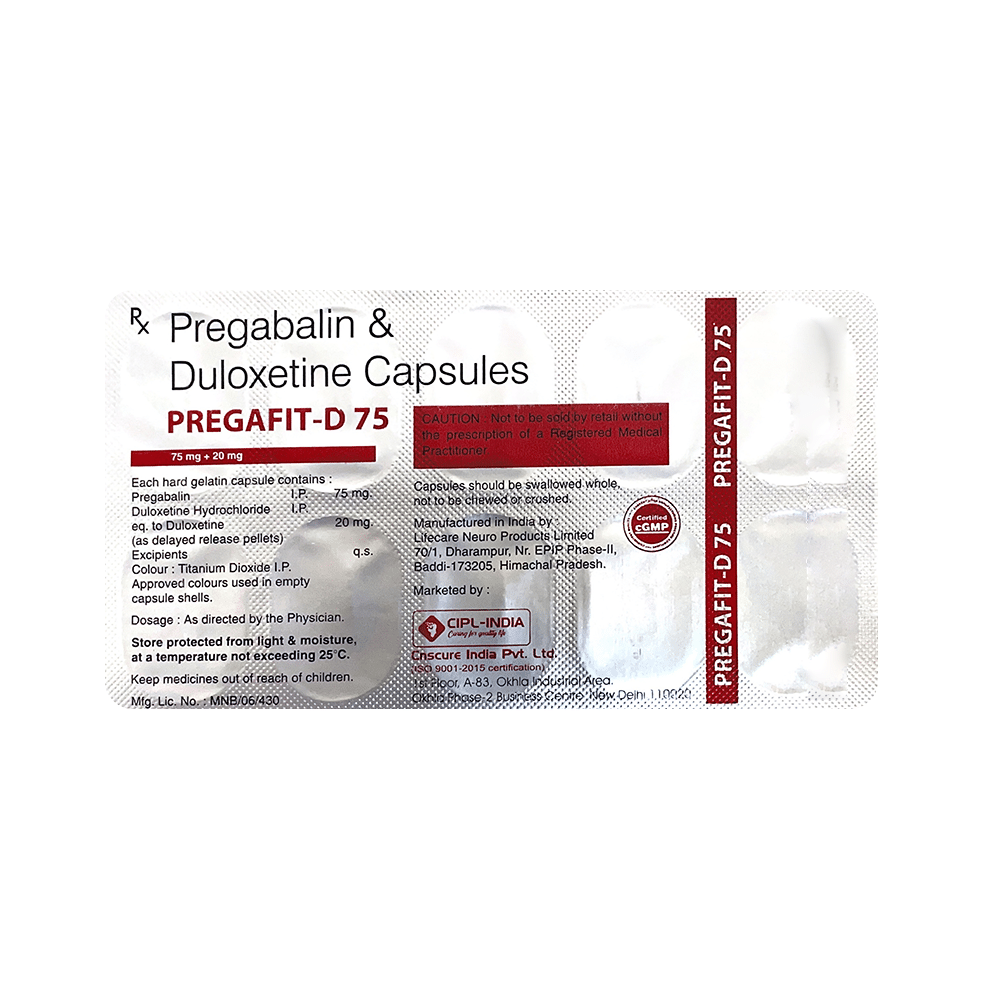 Pregafit-D 75 Capsule - Image 4