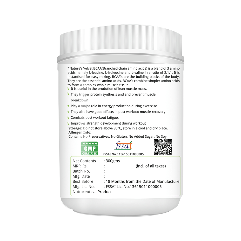 Nature's Velvet BCAA Powder - Image 2