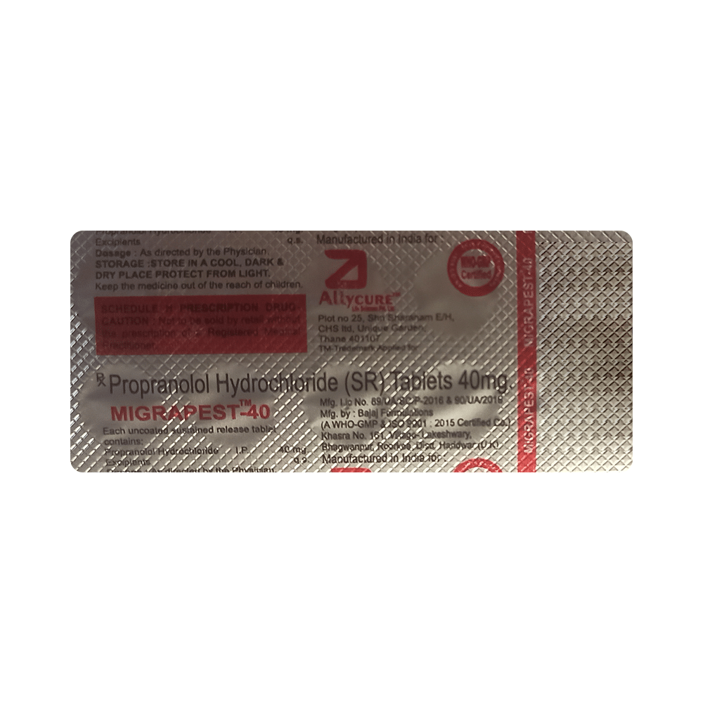 Migrapest 40 Tablet SR - Image 2