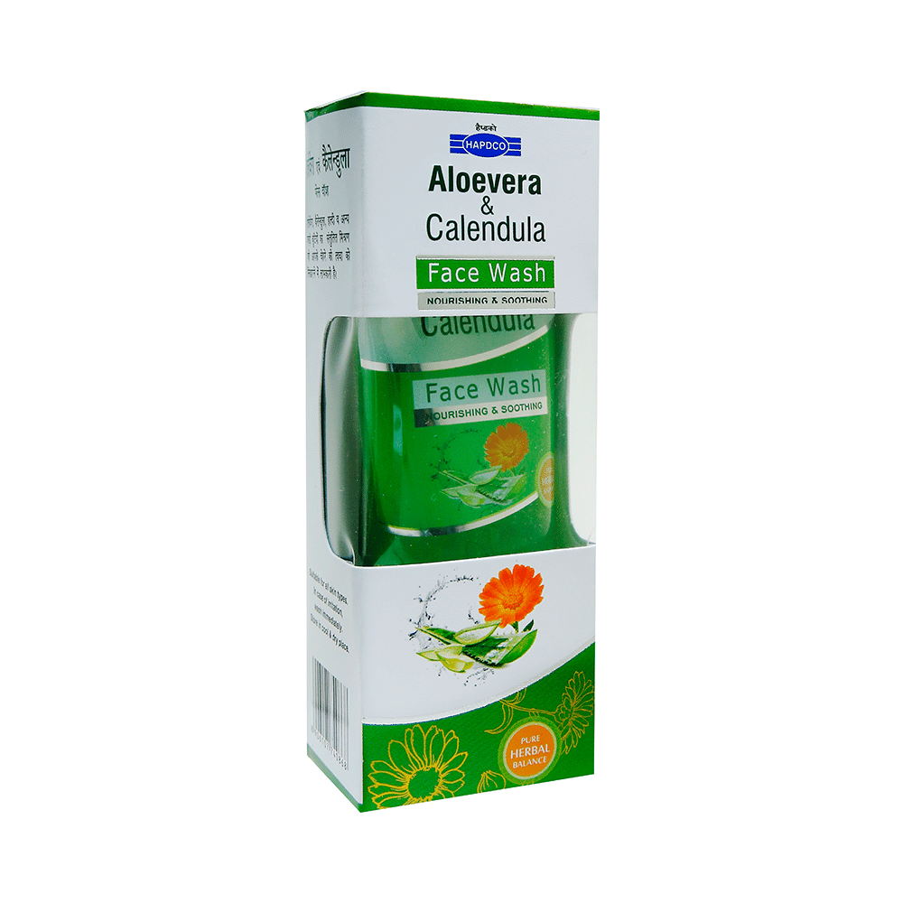 Hapdco Face Wash Aloevera & Calendula