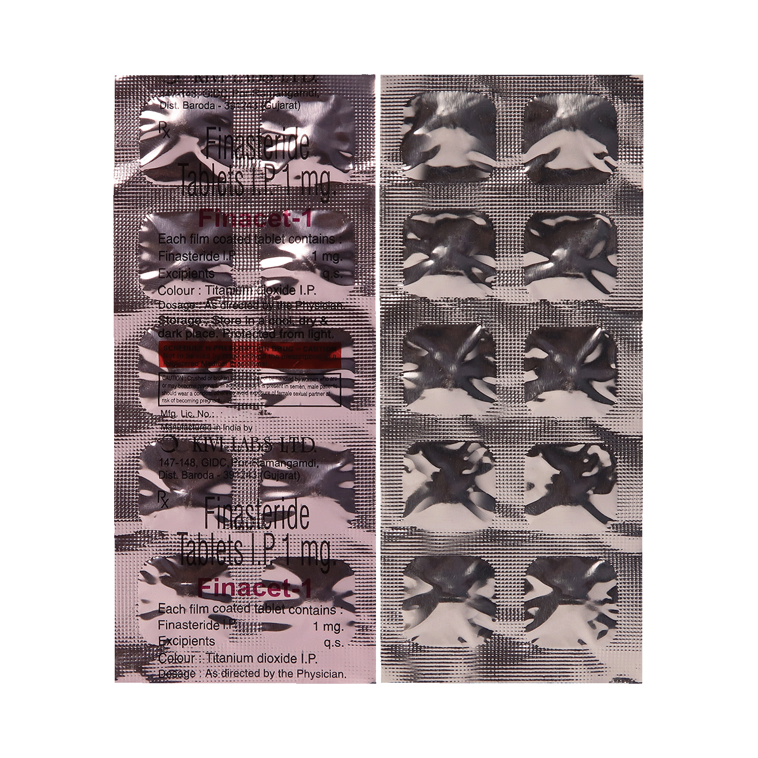 Finacet 1mg Tablet