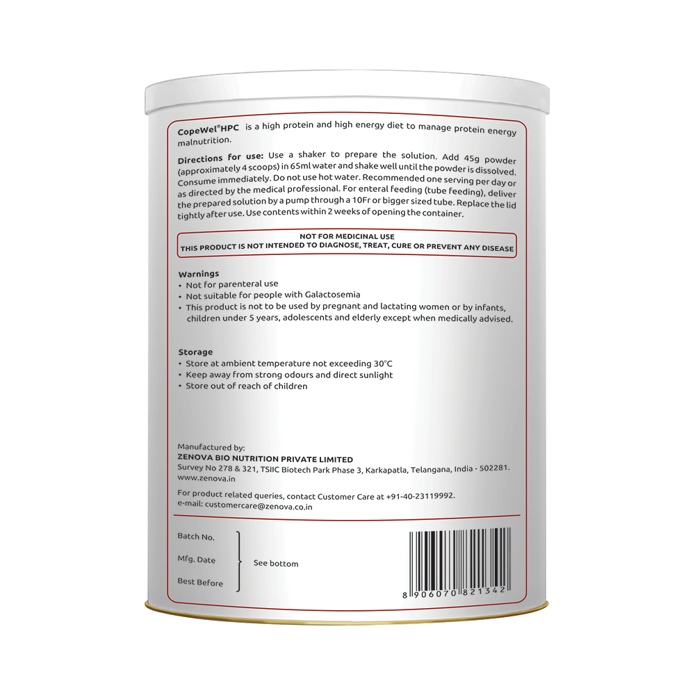 Pulse CopeWel HPC for High Protein & High Calorie Nutrition | Flavour Powder Vanilla - Image 2