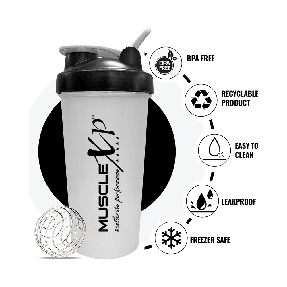 MuscleXP Whey Gold Premium Whey Protein Isolate with Digestive Enzymes Double Chocolate with Shaker - Image 4