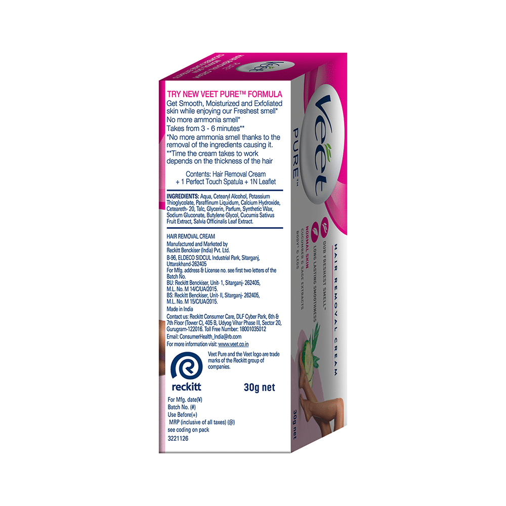 Veet Pure Hair Removal Cream for Women | No Ammonia Smell | For Normal Skin - Image 13