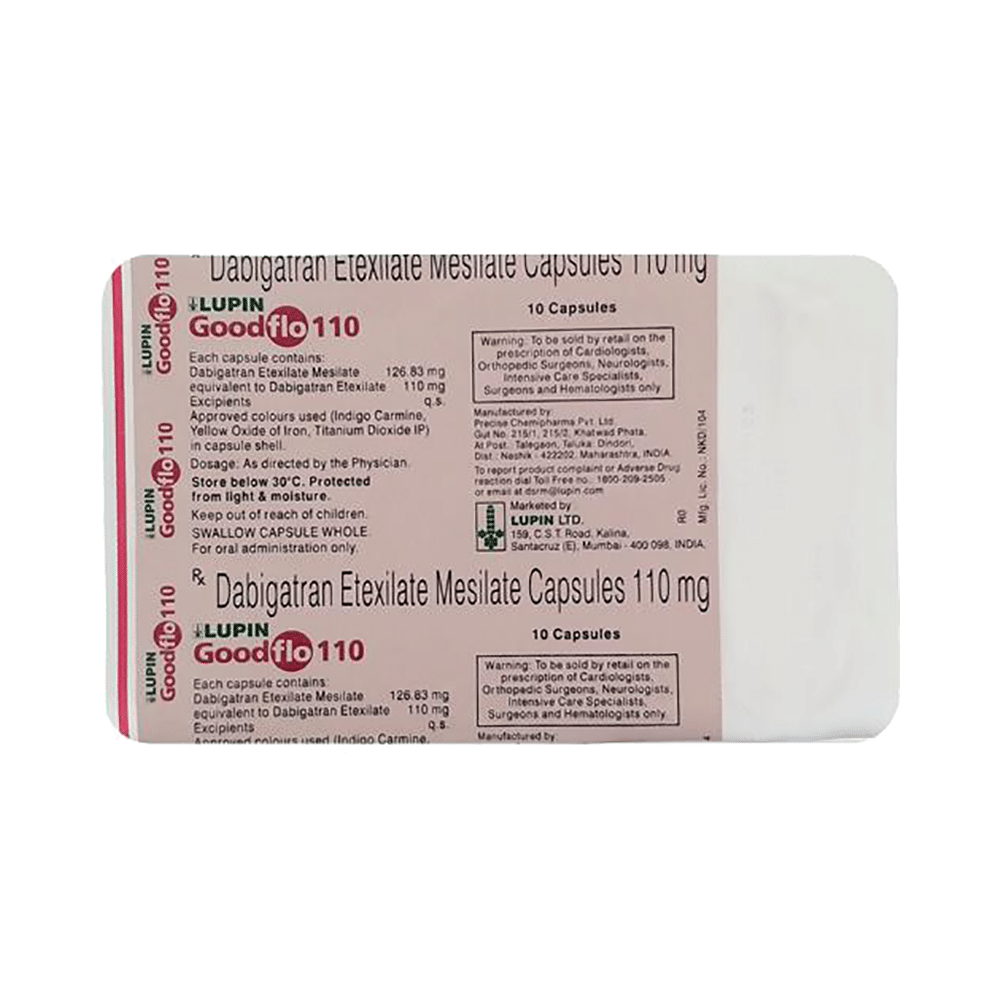 Goodflo 110mg Capsule - Image 3