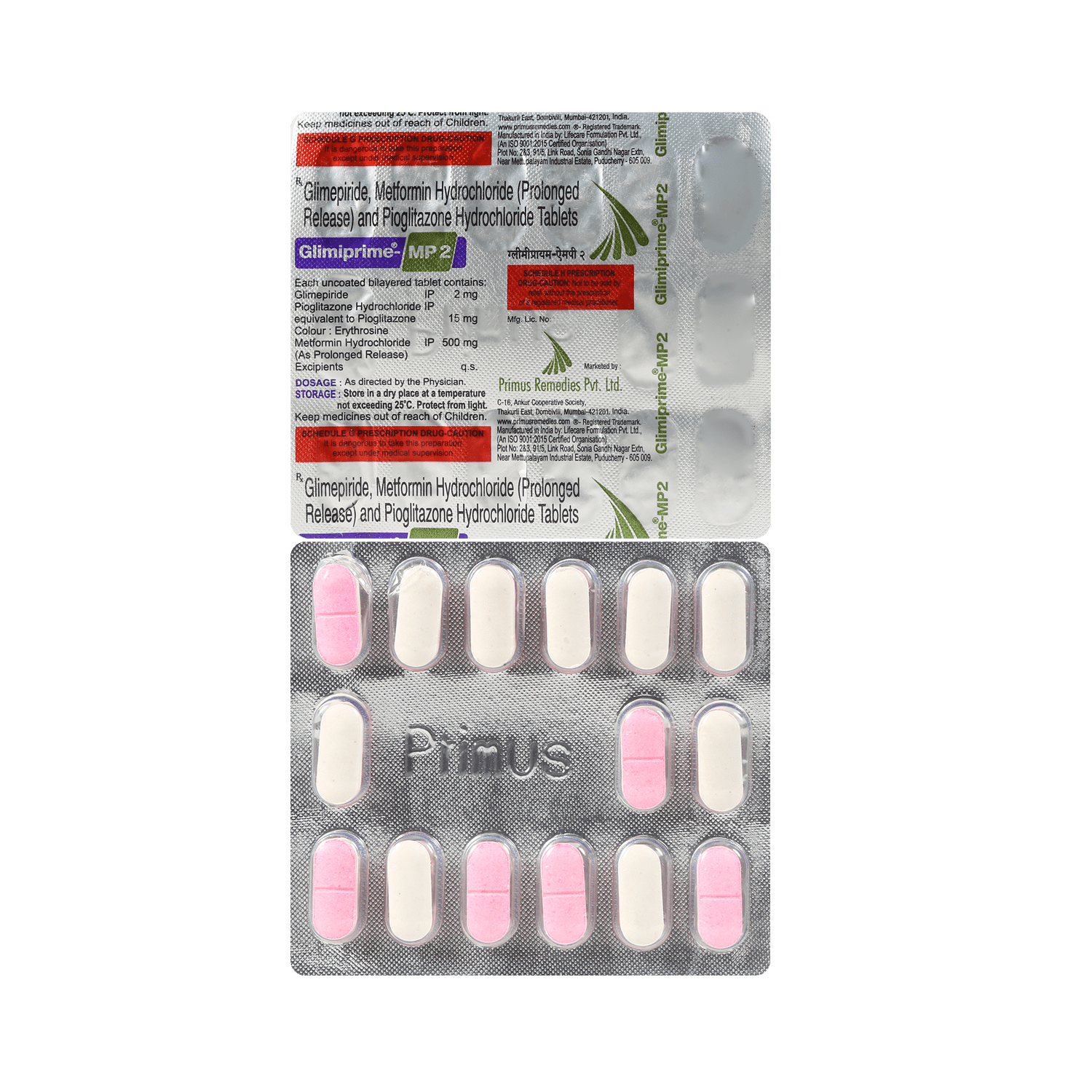 Glimiprime-MP 2 Tablet PR