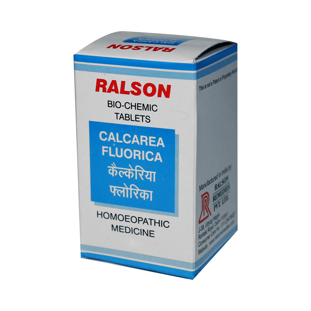 Ralson Remedies Calcarea Fluorica Biochemic Tablet 6X - Image 1