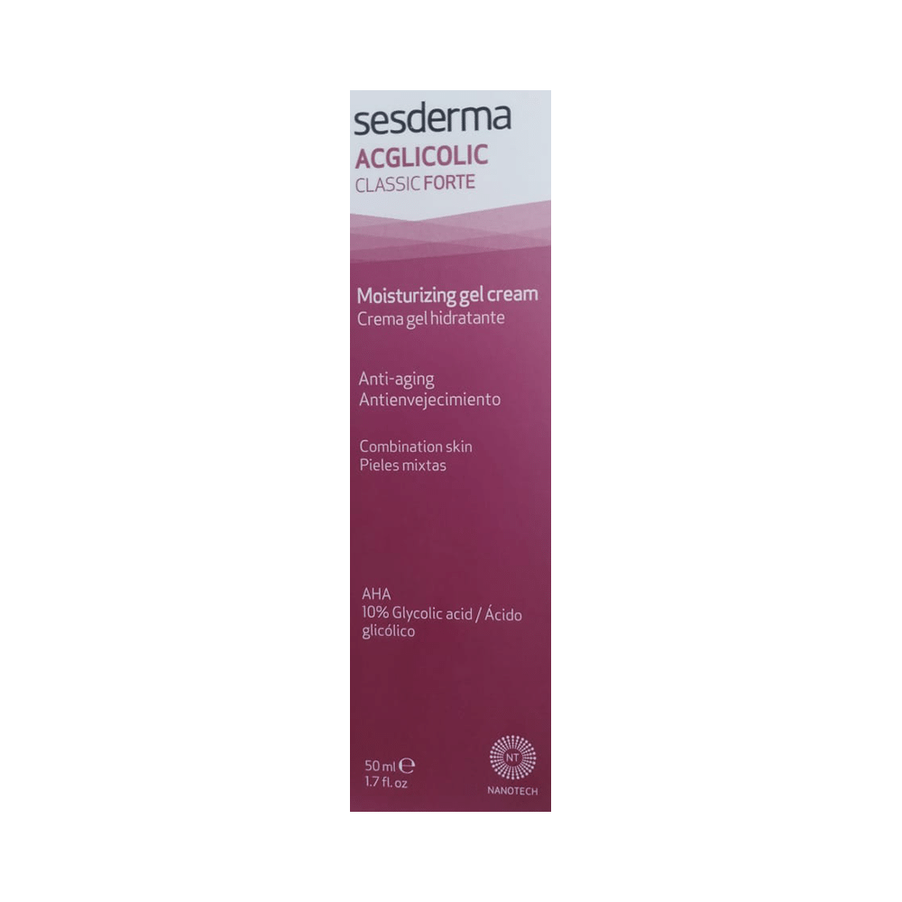Sesderma Acglicolic Classic Forte Anti-Ageing Gel Cream | For Combination Skin - Image 1