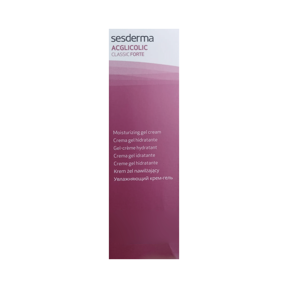 Sesderma Acglicolic Classic Forte Anti-Ageing Gel Cream | For Combination Skin - Image 2