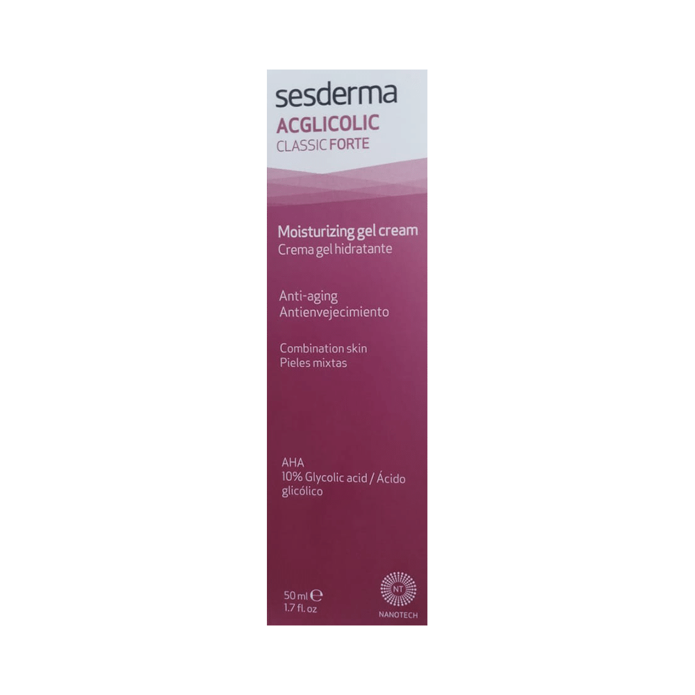Sesderma Acglicolic Classic Forte Anti-Ageing Gel Cream | For Combination Skin - Image 5
