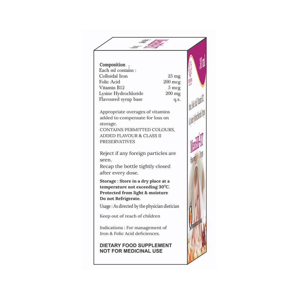 MeniHB XT Oral Drops Mango - Image 2