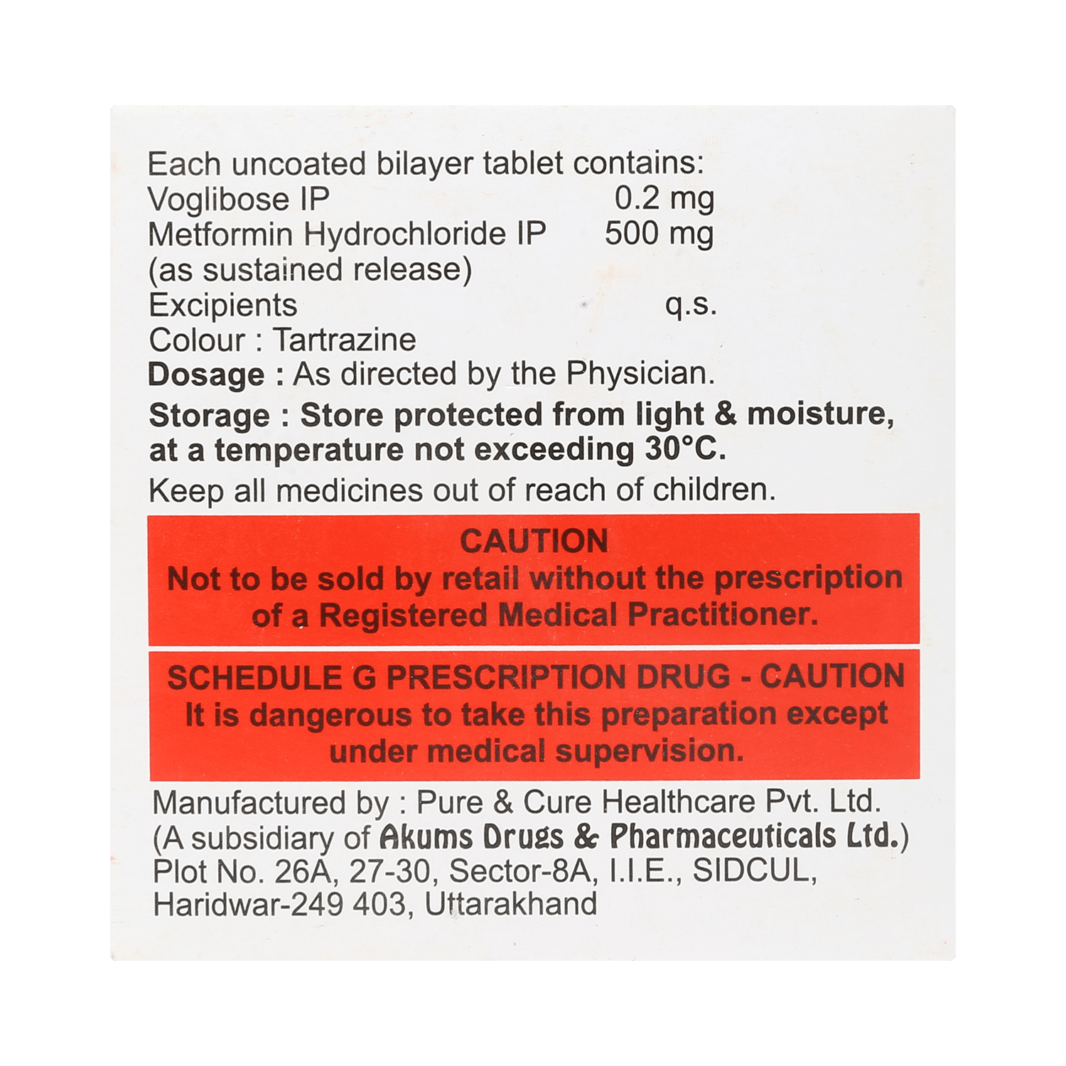 Vogligress-M 0.2 Tablet SR - Image 4