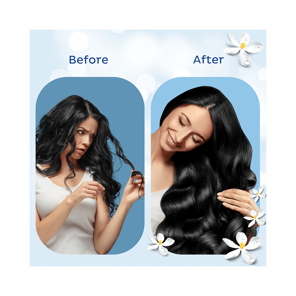 Parachute Advansed Jasmine Gold Hair Oil with 8x Vitamin E | For Strong & Shiny Hair | Non-Sticky - Image 6