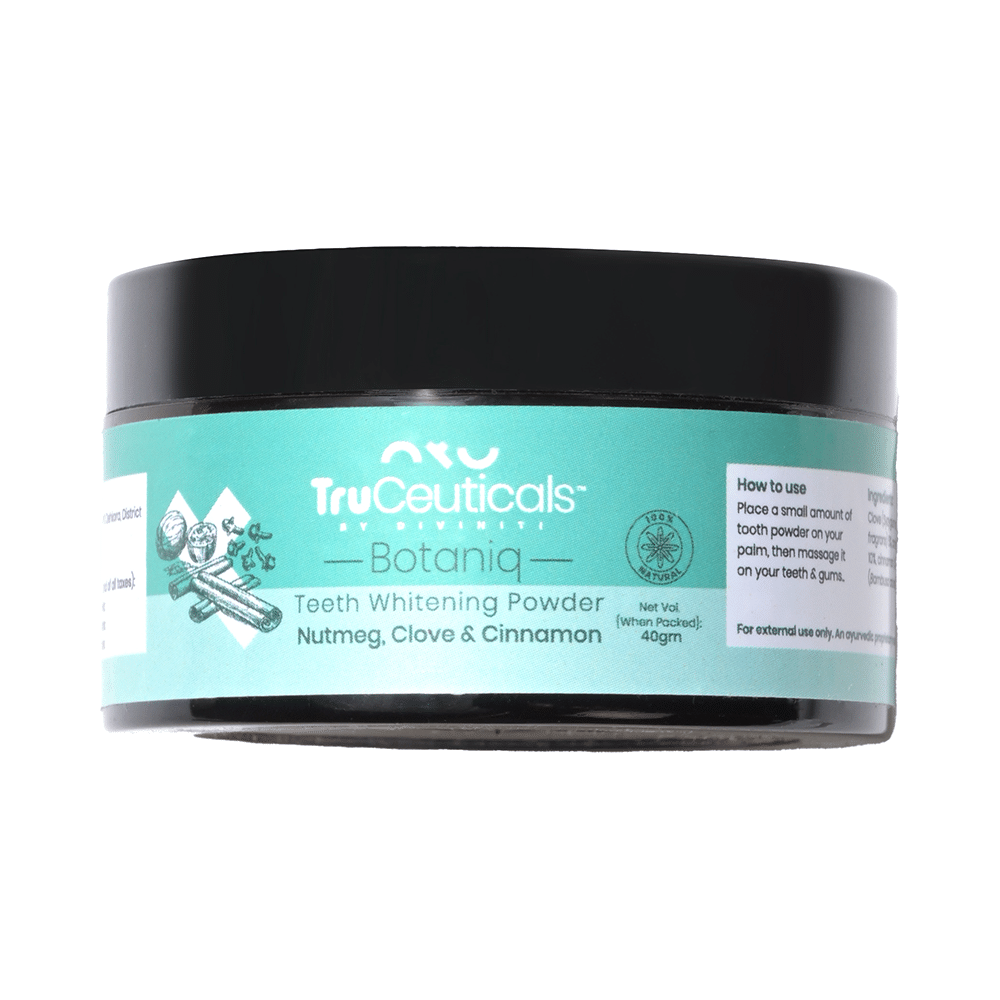 Truceuticals Botaniq Teeth Whitening Powder