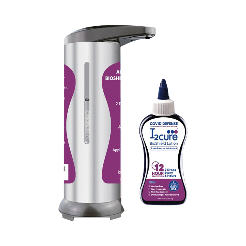 I2Cure BioShield Lotion with Dispenser - Image 1