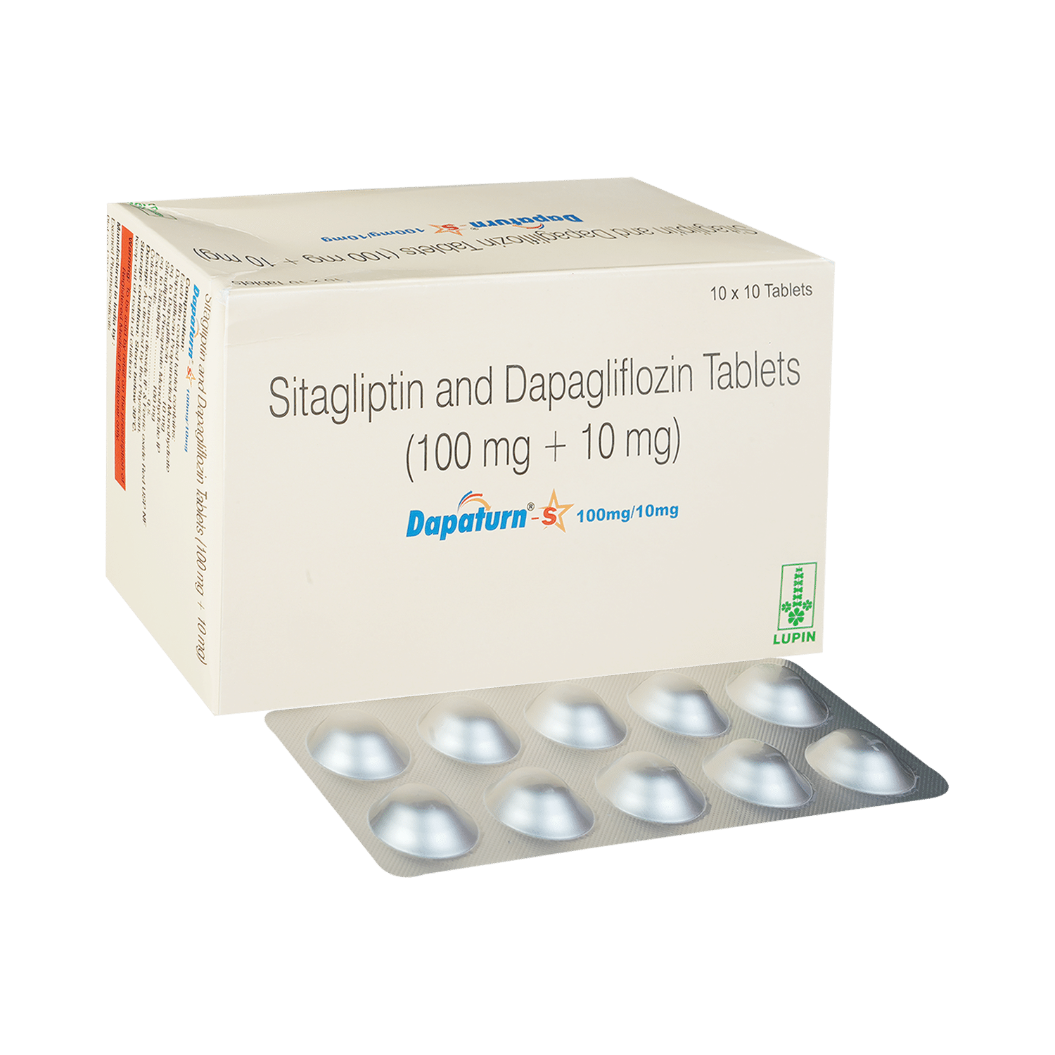 Dapaturn-S 10mg/100mg Tablet - Image 1