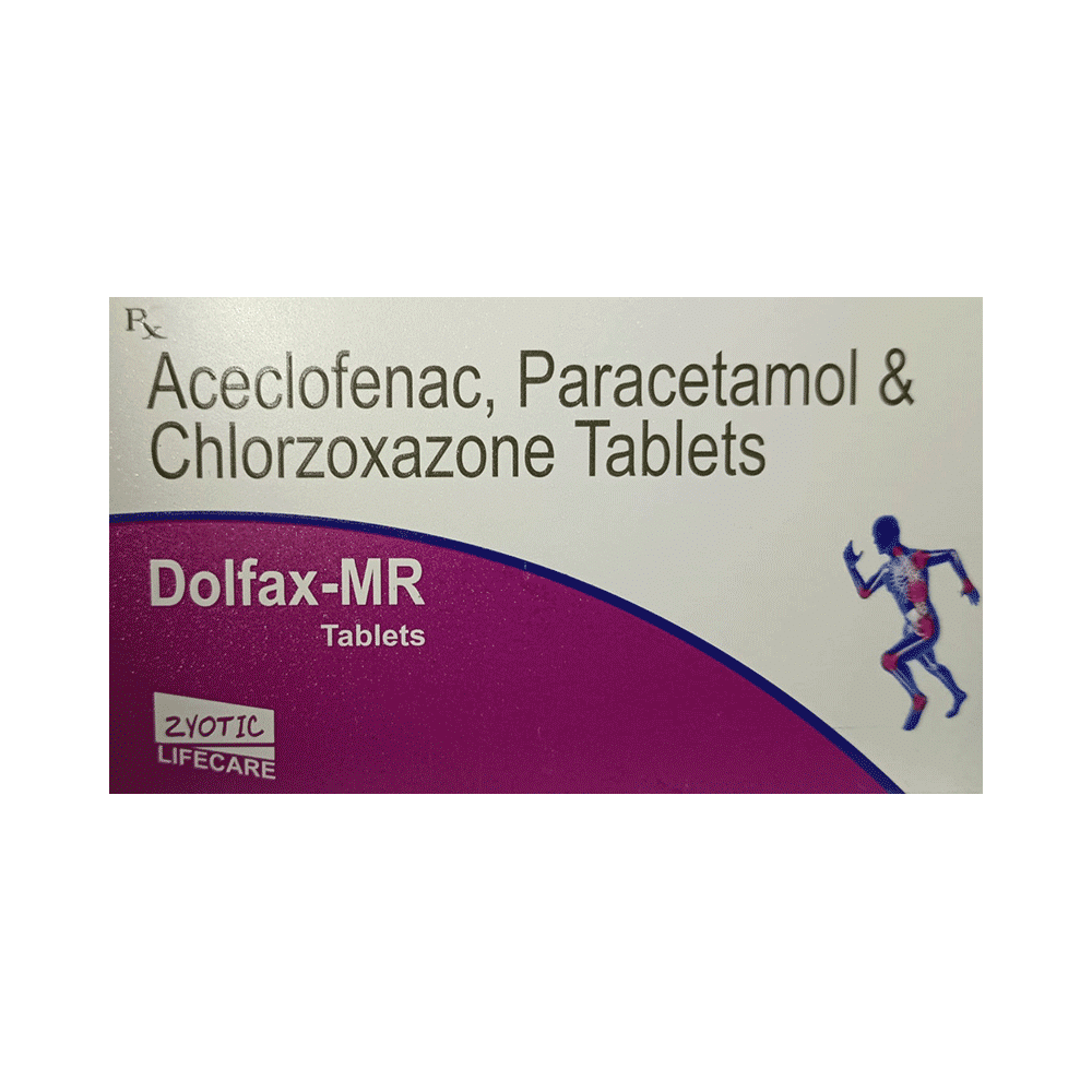 Dolfax MR 100mg/325mg/250mg Tablet - Image 1