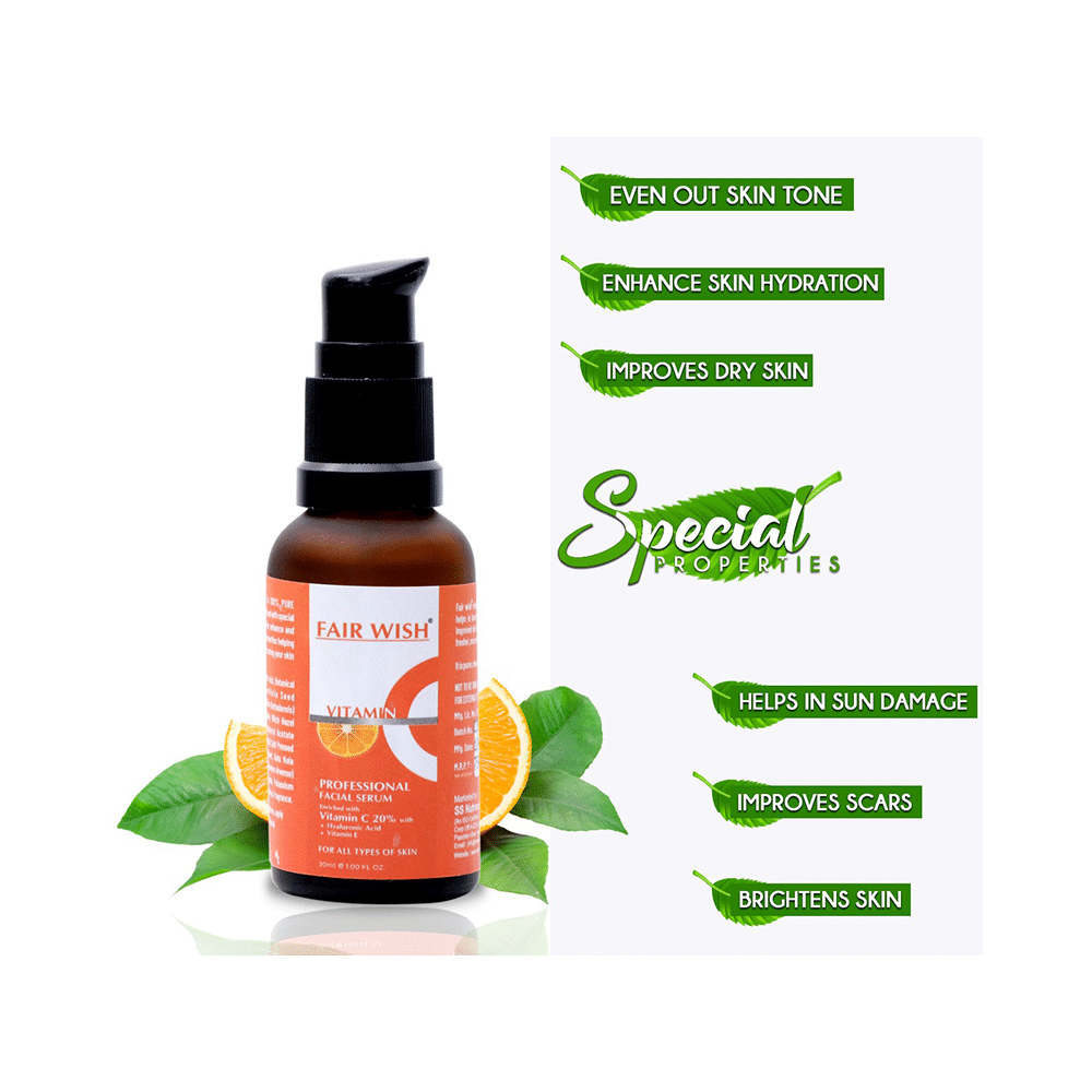 Fair Wish Vitamin C Professional Facial Serum - Image 8