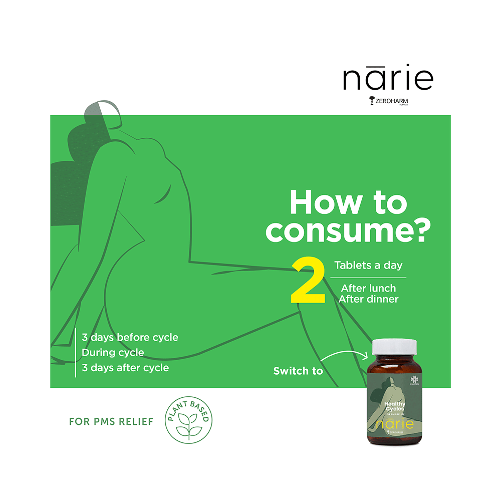 Zeroharm Sciences Narie Healthy Cycles Tablet - Image 9