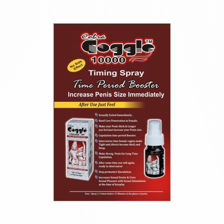 Goggle 10000 Timing Spray for Men