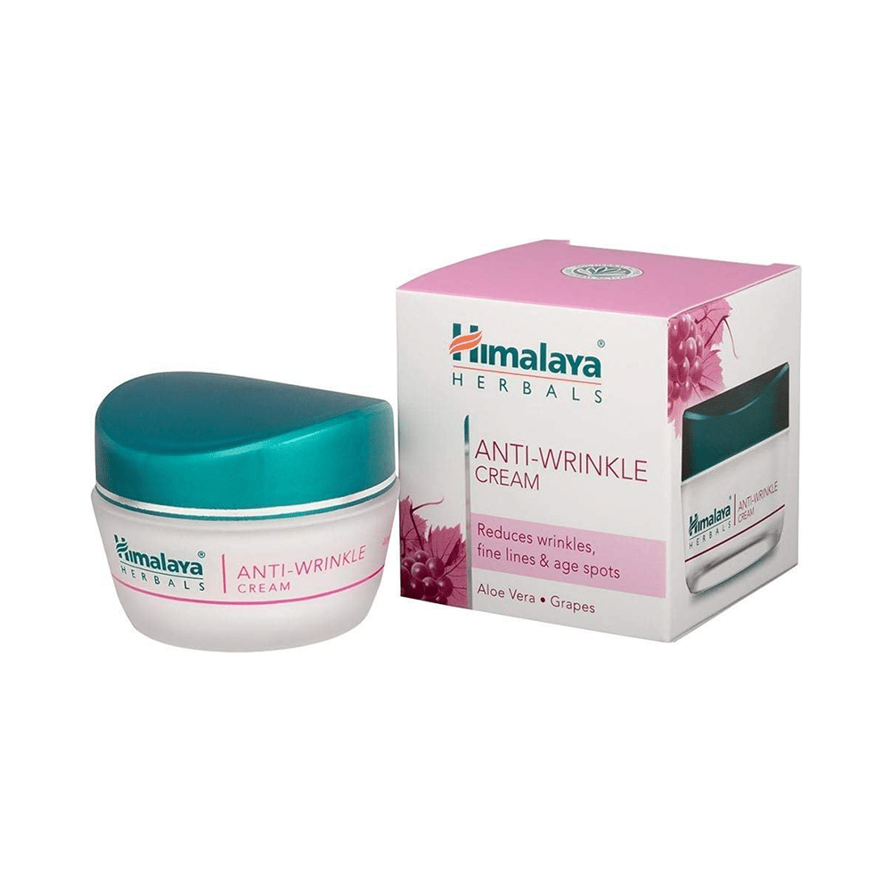Himalaya Herbals Anti-Wrinkle Cream with Aloe Vera & Grape Extract | For Fine Lines & Age Spots - Image 2