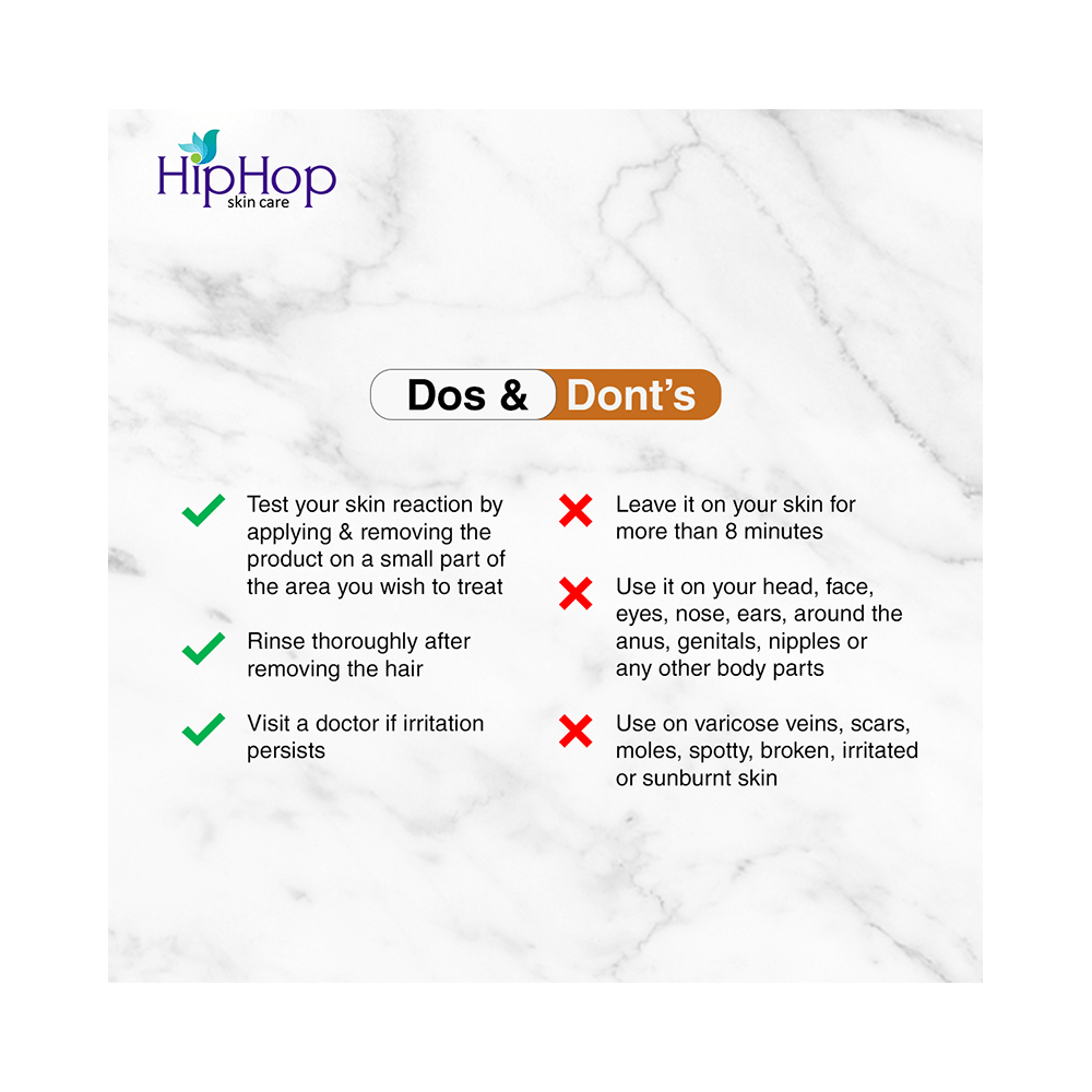 Hiphop Skincare Hair Removal Cream with Argan Oil - Image 8