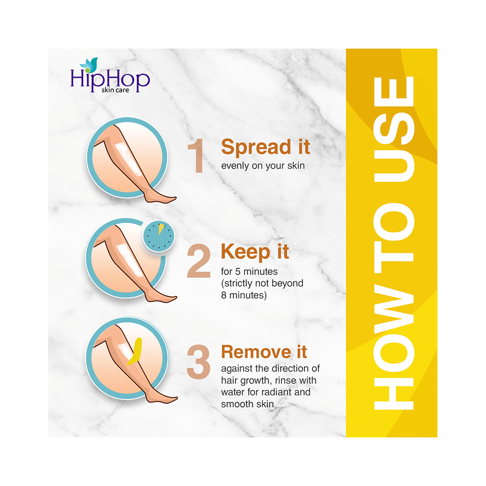 Hiphop Skincare Hair Removal Cream with Argan Oil - Image 6