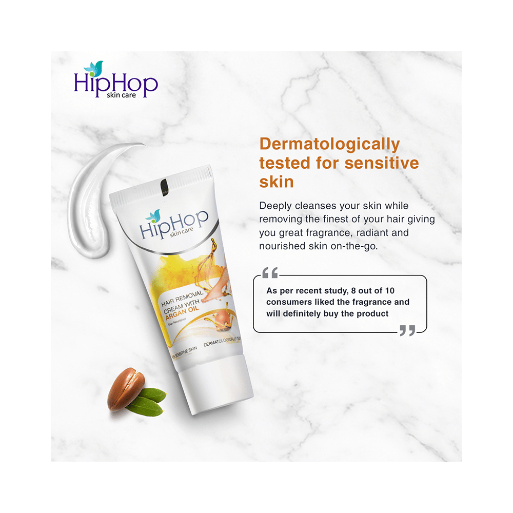 Hiphop Skincare Hair Removal Cream with Argan Oil - Image 7