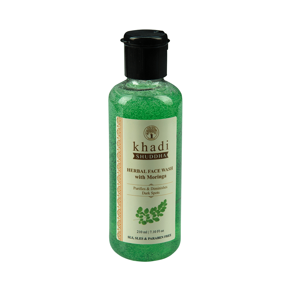 Khadi Shuddha Herbal Moringa Face Wash - Image 1