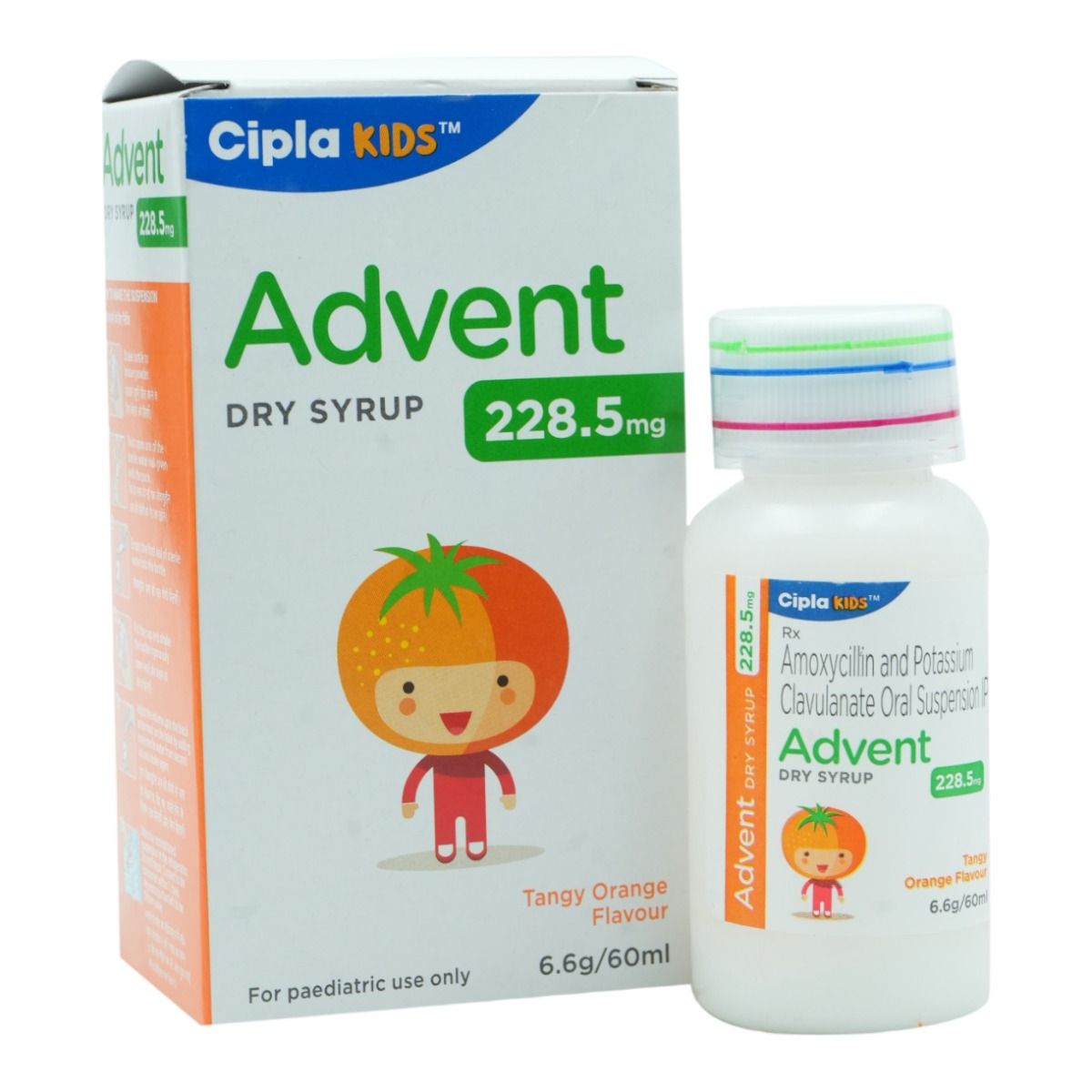 Advent 228.5mg Dry Syrup Tangy Orange