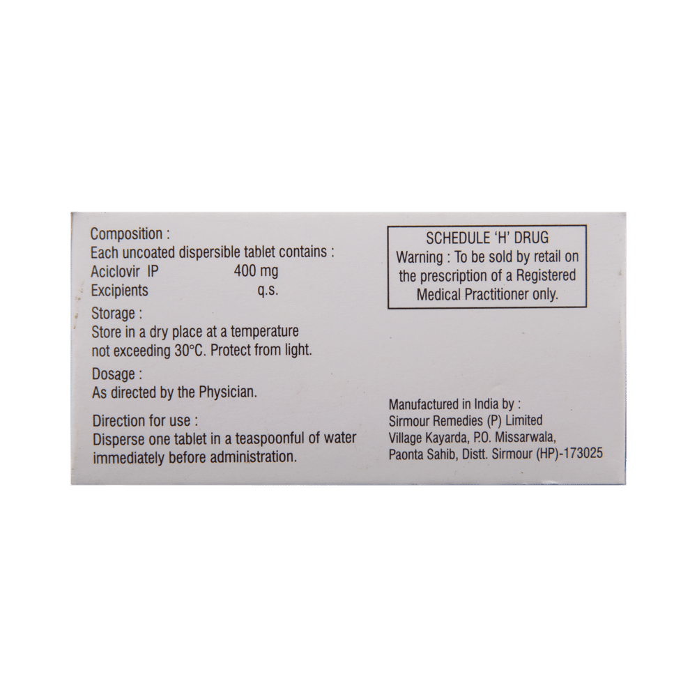 Herpikind 400 Tablet DT - Image 3