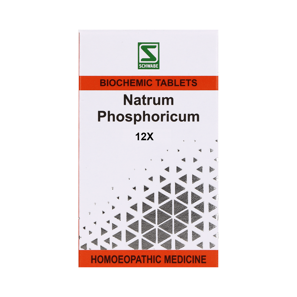 Dr Willmar Schwabe India Natrum Phosphoricum Biochemic Tablet 12X - Image 1